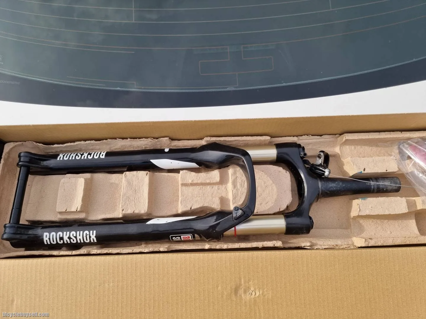 2015 Rockshox Reba 29er Air suspension Mountain Fork Remote PushLoc Lockout 100mm travel