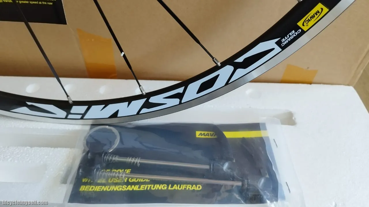 Sold - Mavic Cosmic Elite Wheelset