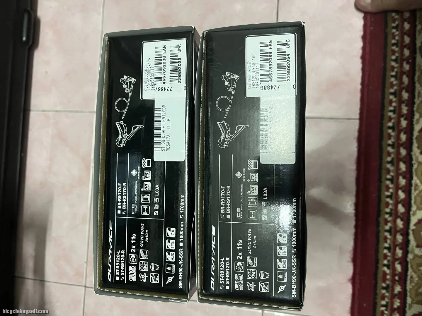 SHIMANO DURA-ACE (R9120) SHIFTER + DISC BRAKE CALIPER