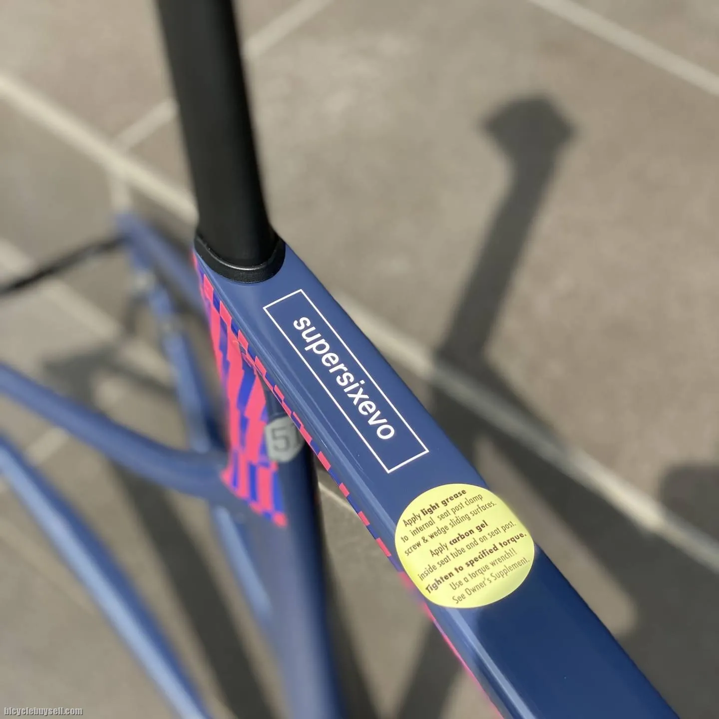 Cannondale Supersix Evo Hi-Mod Disc Frameset Rapha 2021- READY STOCK