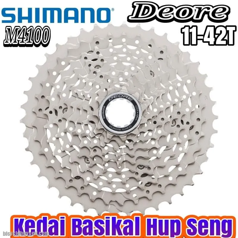 Shimano Deore M4100 10speedCassette (11-42T)