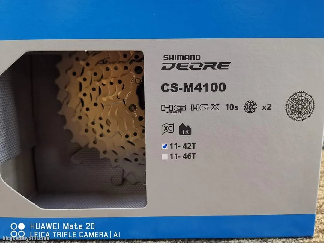 Shimano Deore M4100 10speedCassette (11-42T)