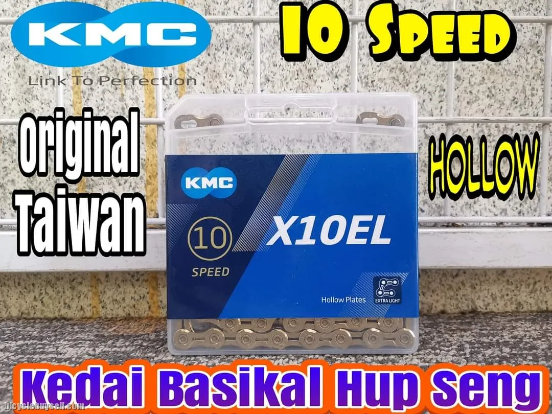 KMC X10EL Gold Chain (10speed)