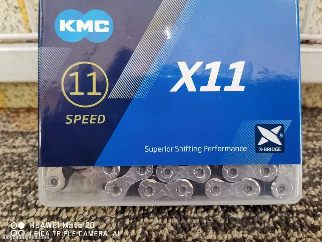 KMC X11 Silver Chain (11speed)