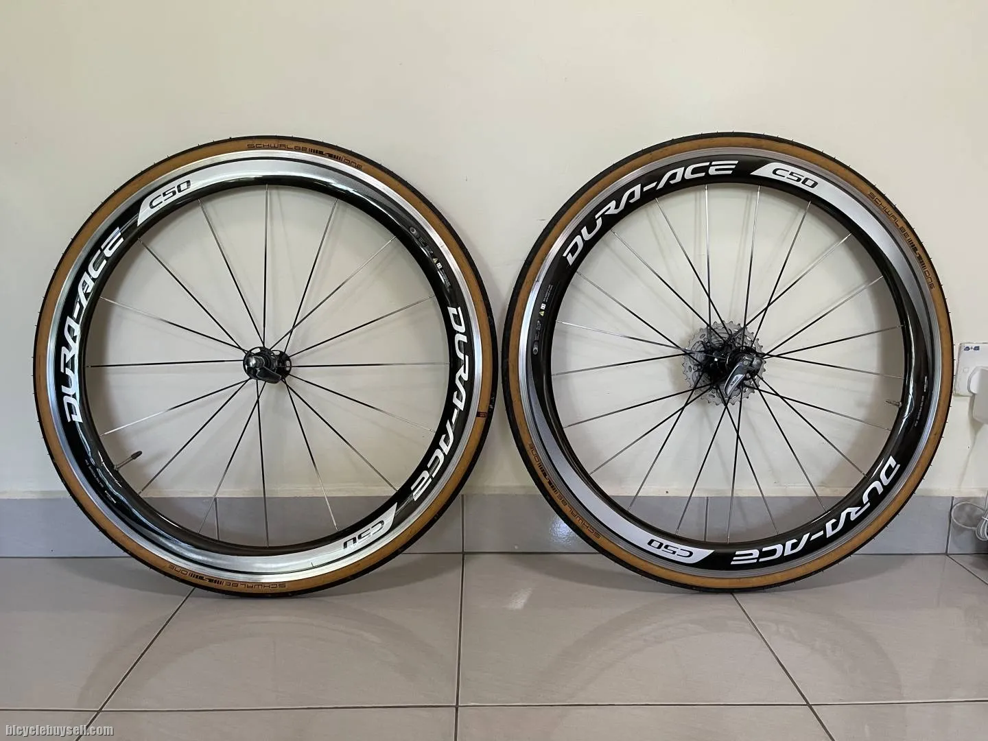 DURA-ACE C50 WH-9000 Carbon Wheelset. Not Roval, Not Zipp, Not Campagnolo
