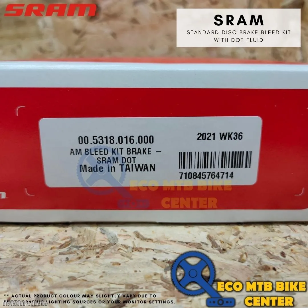 SRAM Standard Brake Bleed Kit - SRAM DOT - SRAM X0/XX/Guide/Level/Code/HydroR/G2