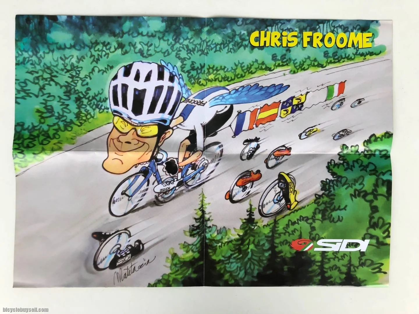 SOLD SIDI SHOT FROOME LIMITED EDITION