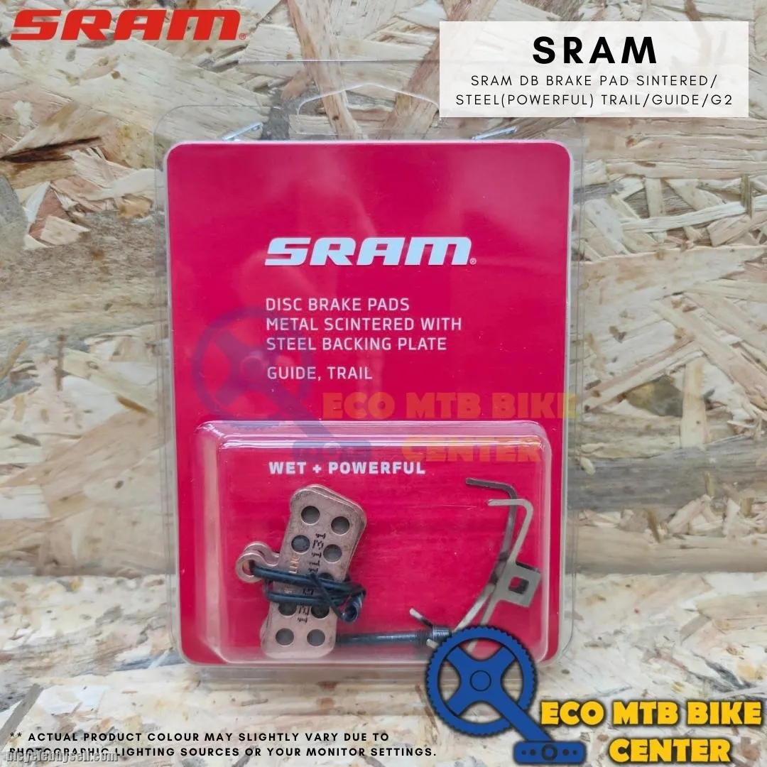 SRAM Disc Brake Pad Sintered/Steel (Powerful) Trail/Guide/G2