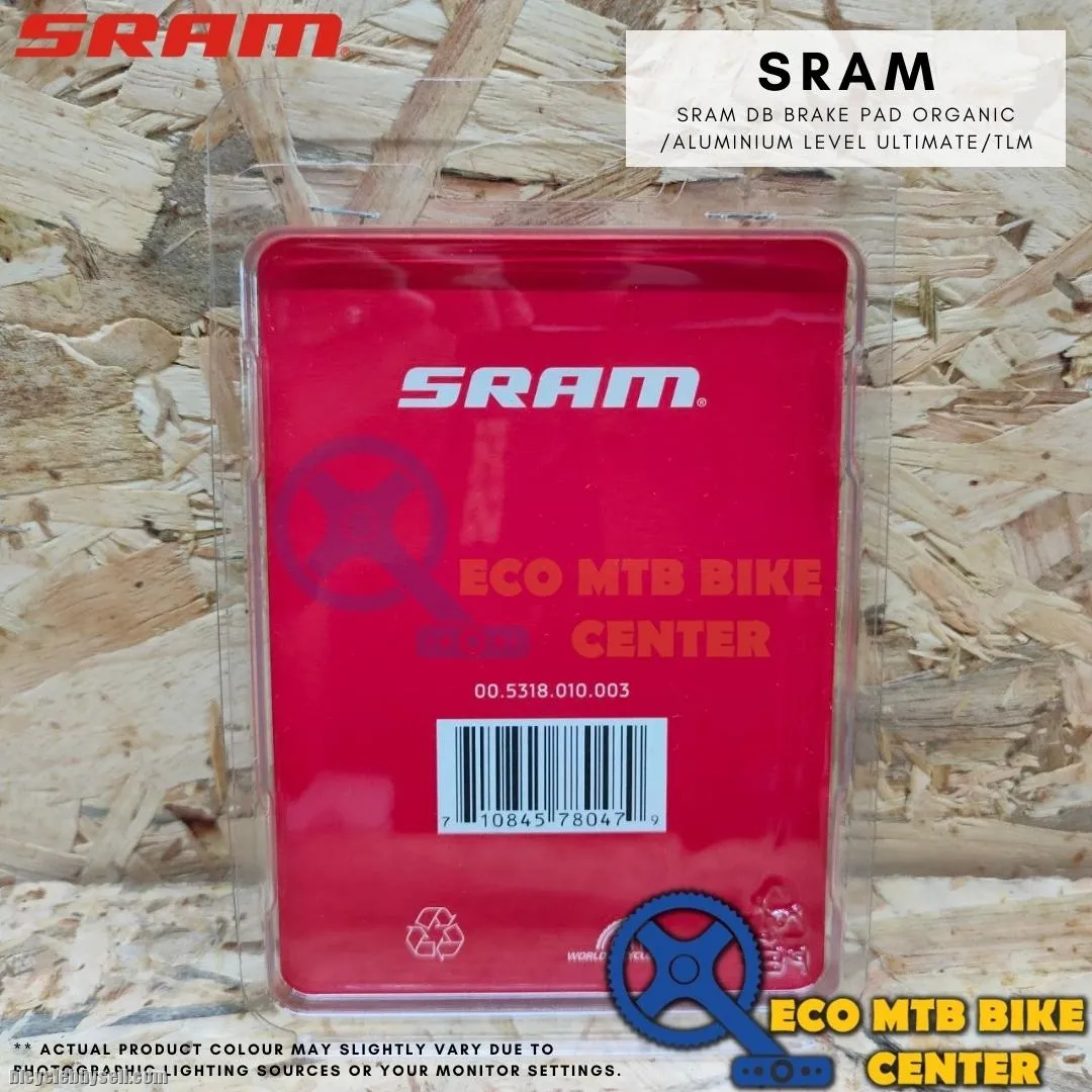 SRAM Disc Brake Pad Organic /Aluminum Level Ultimate/TLM