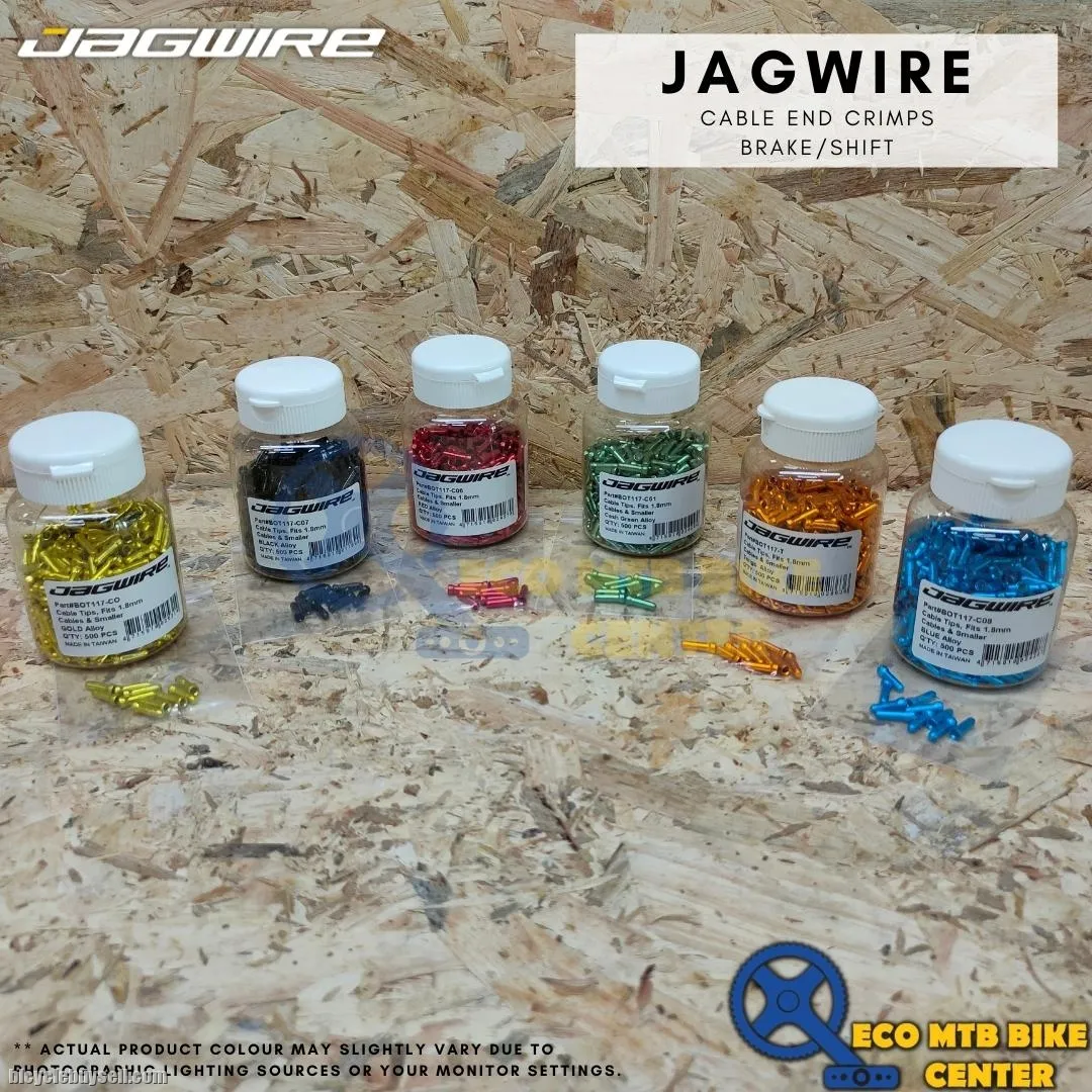 JAGWIRE Cable Tips 1.8mm Cable &amp; Small 1pack(10Pieces)