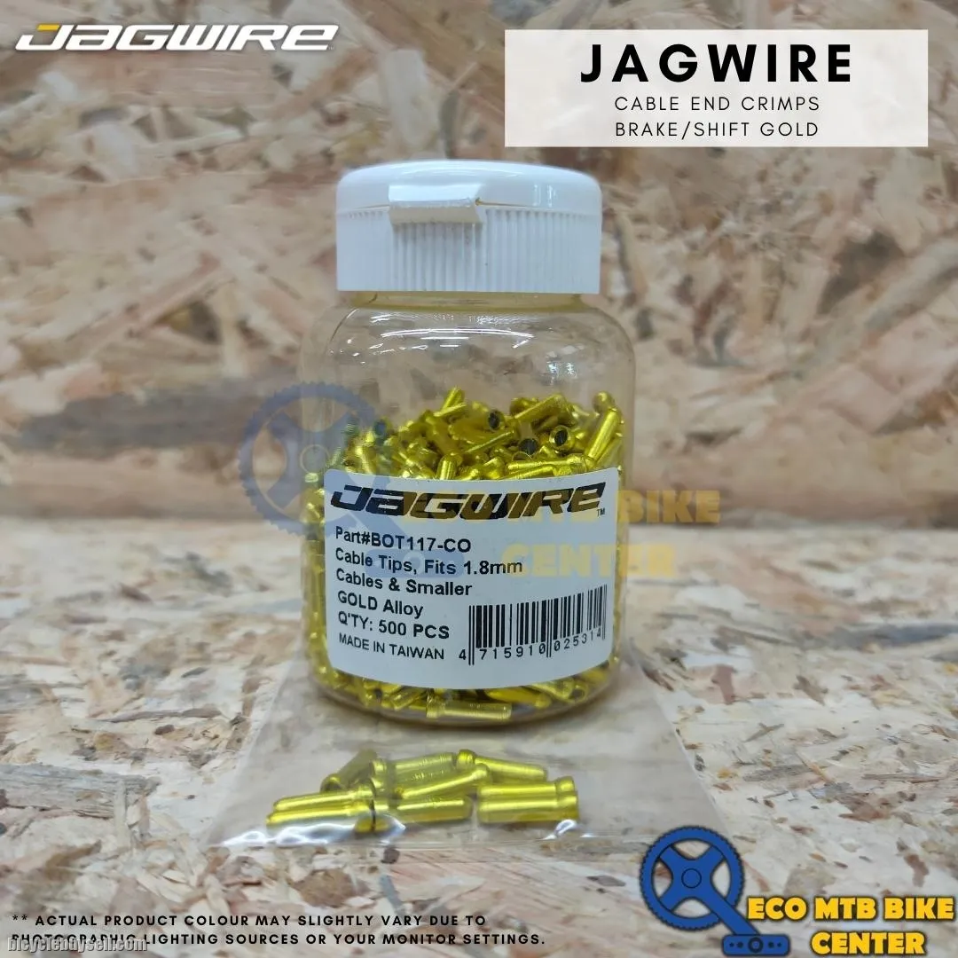 JAGWIRE Cable Tips 1.8mm Cable &amp; Small 1pack(10Pieces)