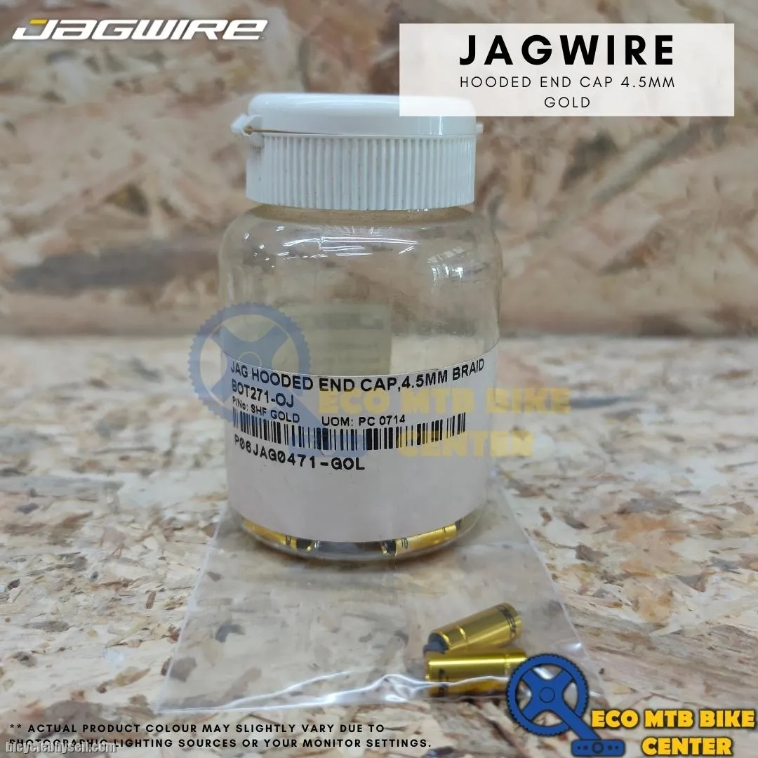 JAGWIRE Hooded End Cap 4.5mm For Braid 1Pack/2Pieces