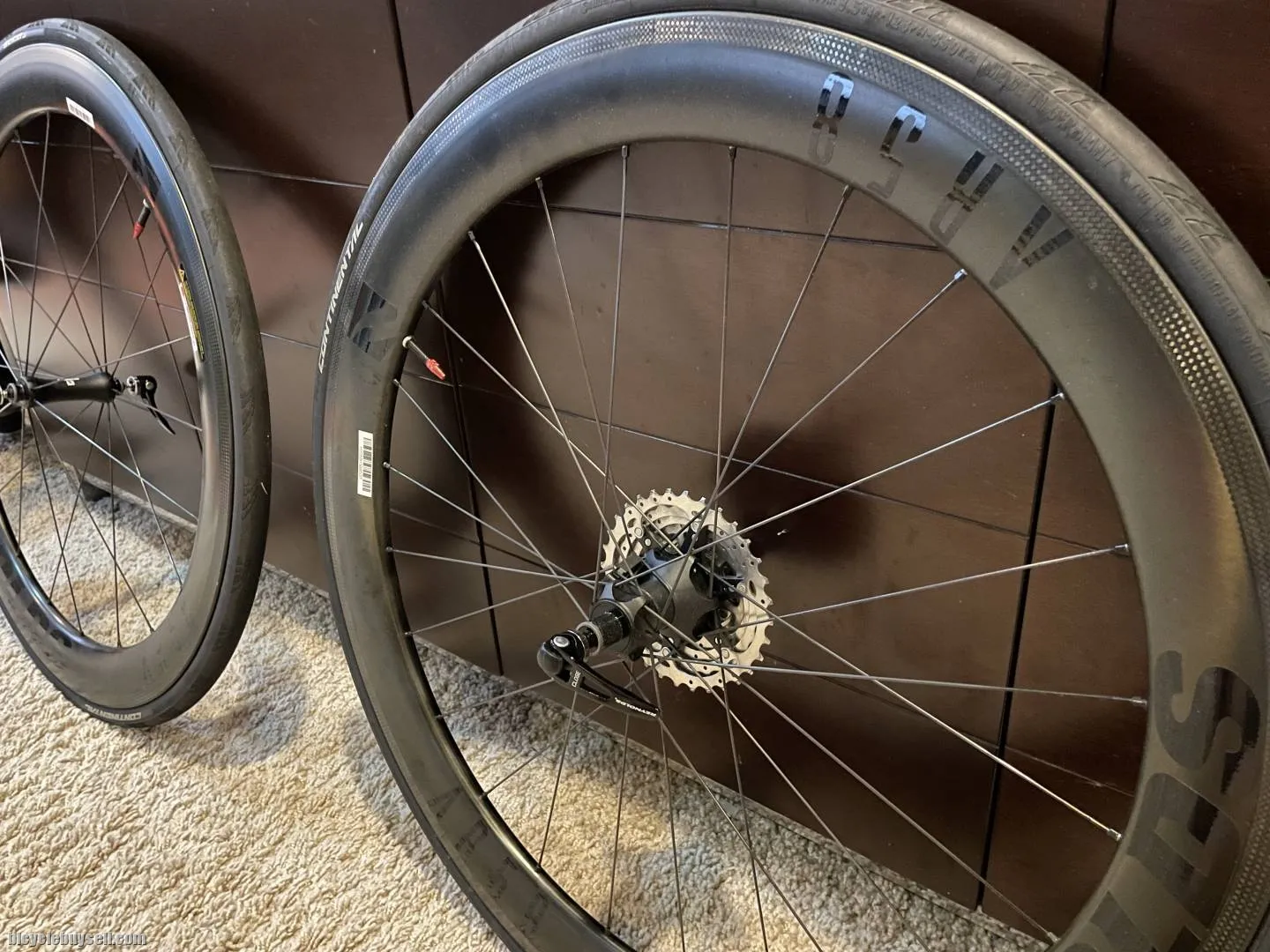 [SOLD] Reynolds AR58 Carbon Wheelset Rim Brake