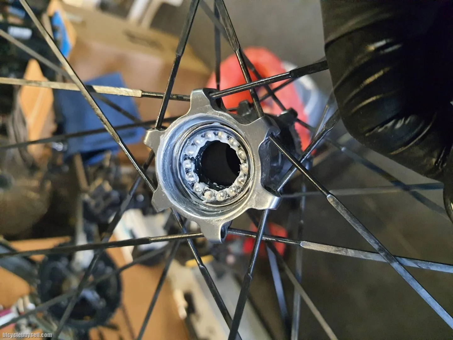 Shimano Wheelset Bearing Service