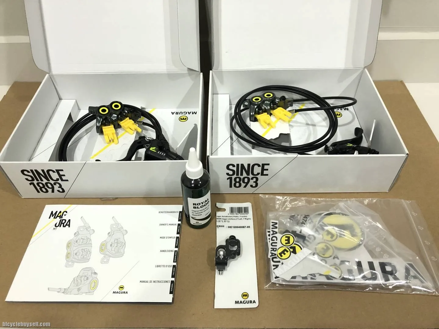 SOLD Magura MT7 Pro HC1 Disc Brakeset
