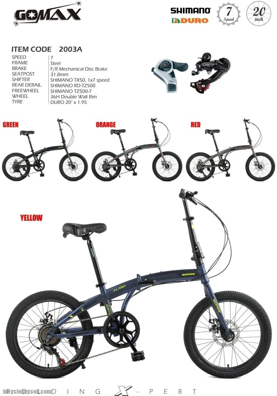 GOMAX CLASH SHIMANO 1X7 SPEED