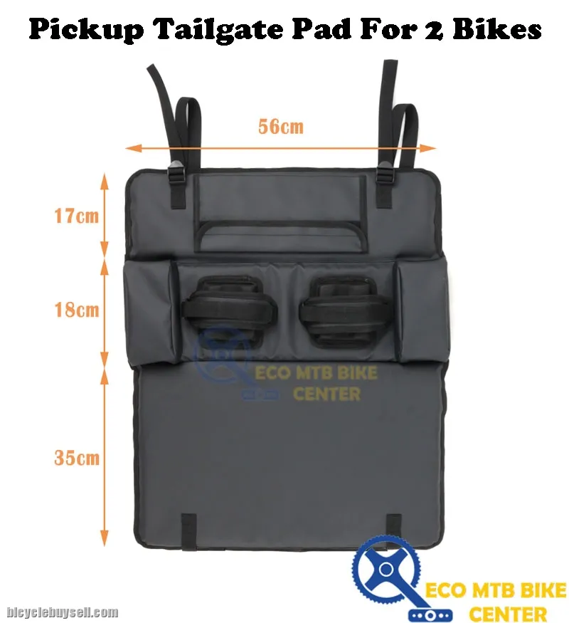 STARKLITE Pickup Tailgate Pad For 2 Bikes and 5 Bikes