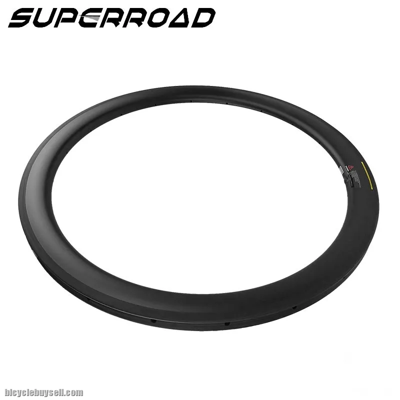 Toray Carbon Fiber Road Bike Tubular Rims 700C
