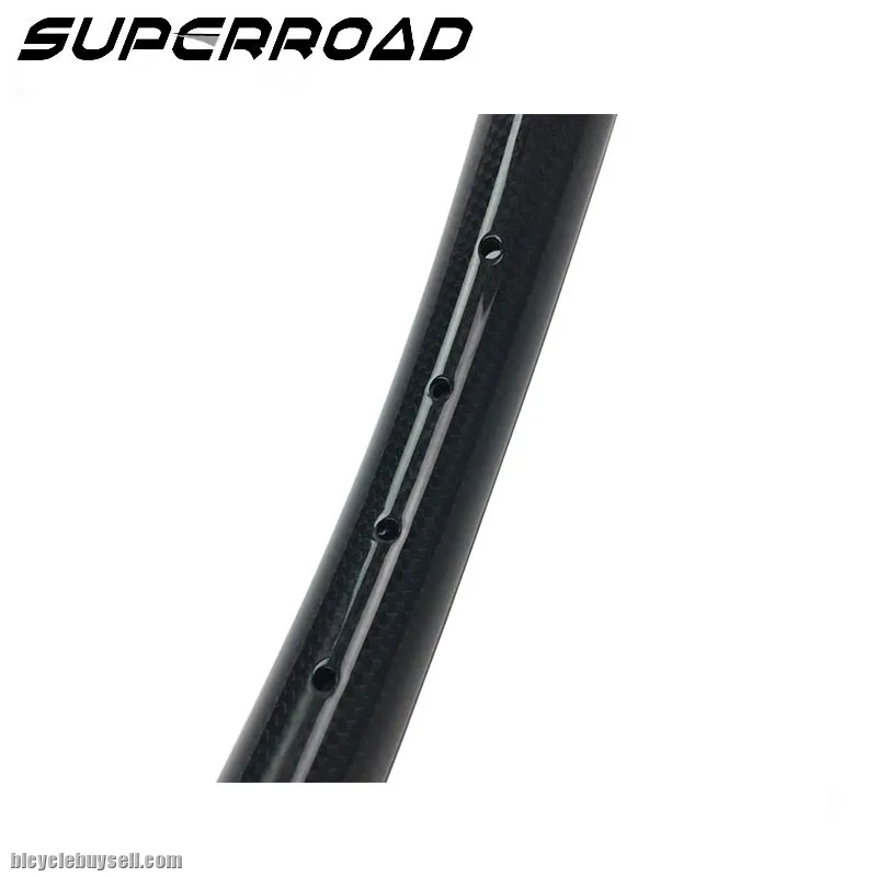 700C 30mm Toray Carbon Fiber Road Bike Tubular Rims