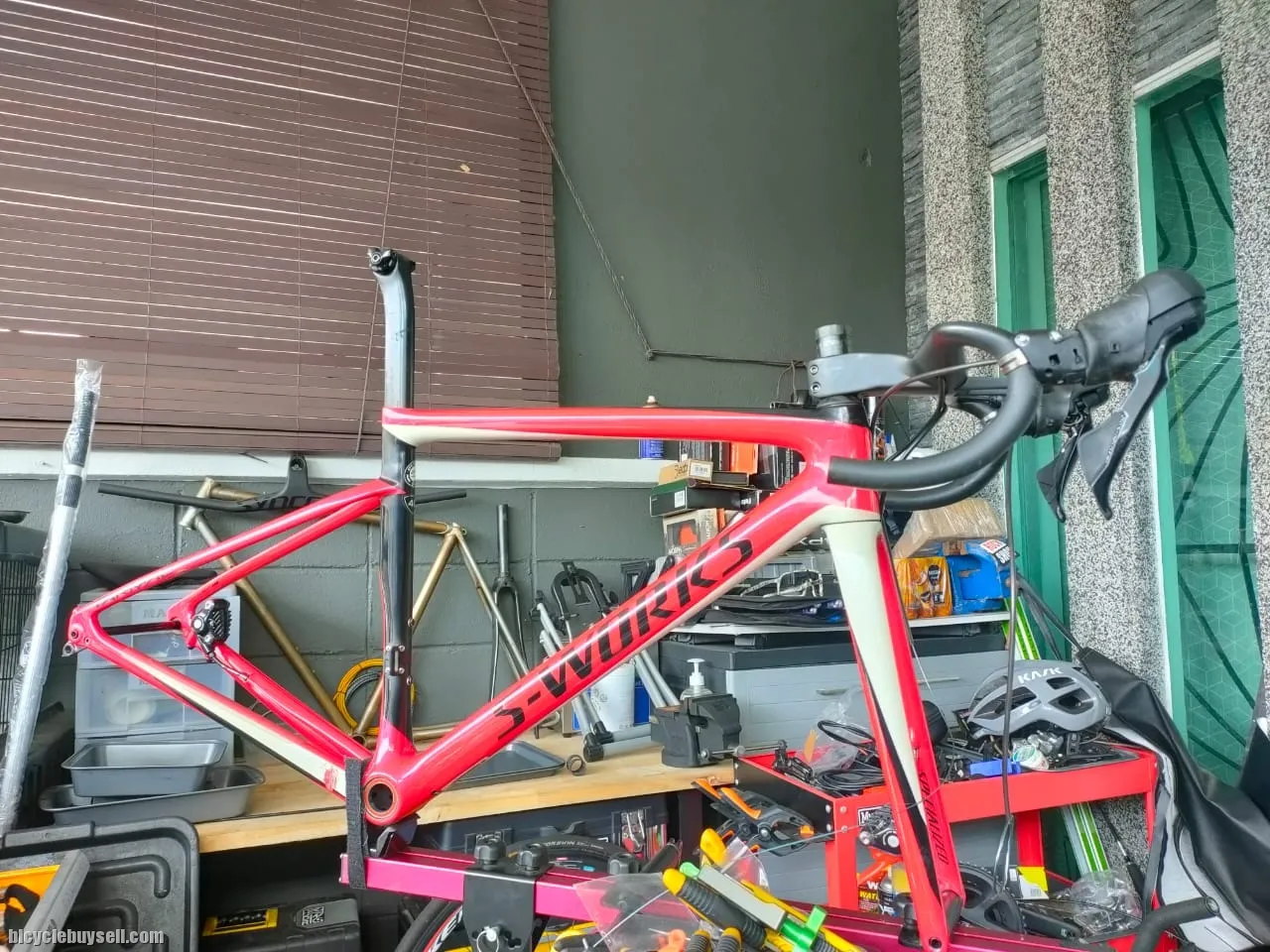 (SOLD) Frameset : Specialized S-Works SL 6 Size 49 (Disk)