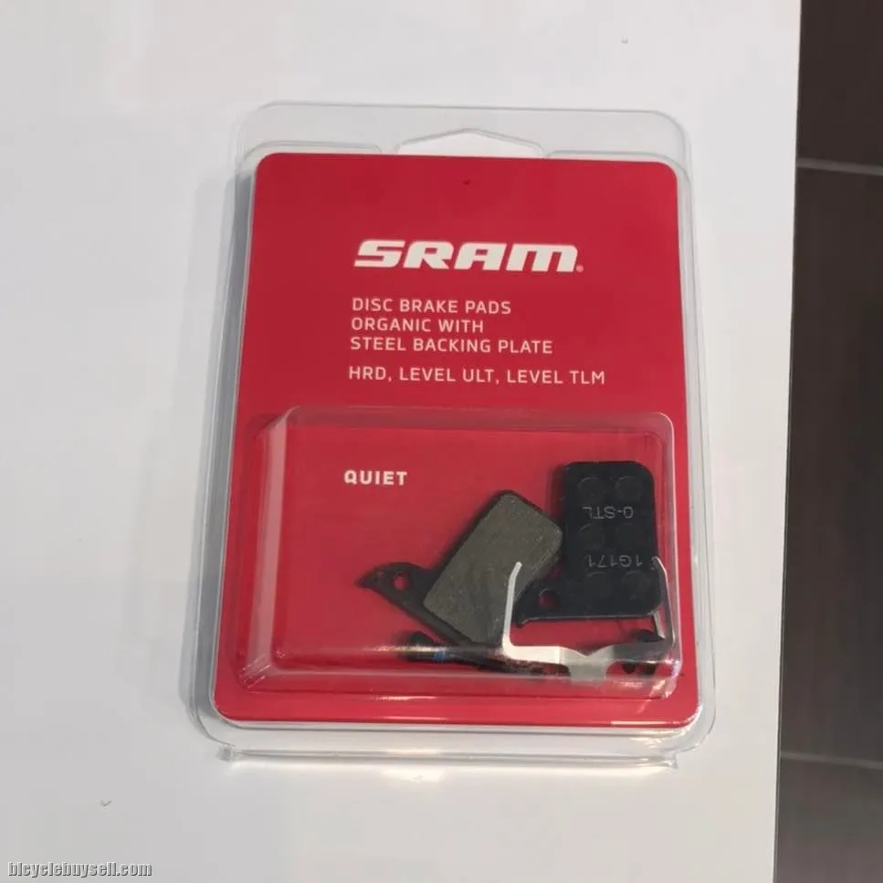 Sram Level Organic steel braking plate disc brake pad
