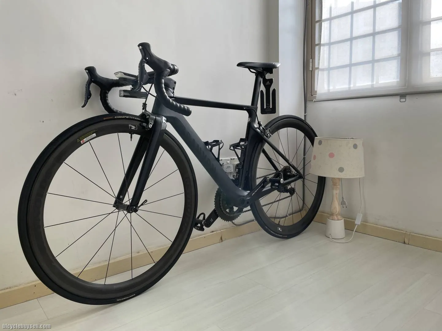 2018 canyon aeroad cf slx di2 stealth black