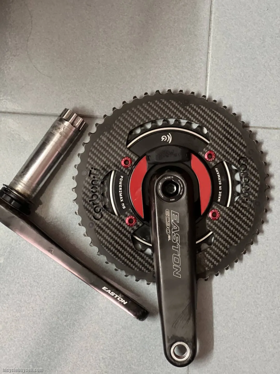 Easton Carbon Crank &amp; power 2 max power meter