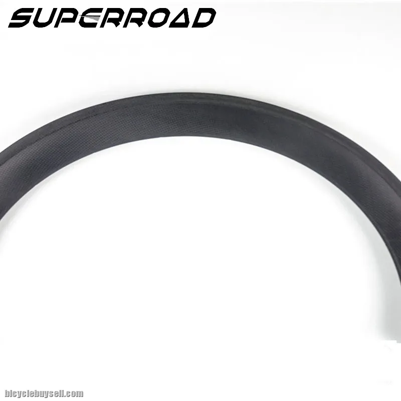 700C Rim Carbon Bicycle Tubeless Ready Road Rims