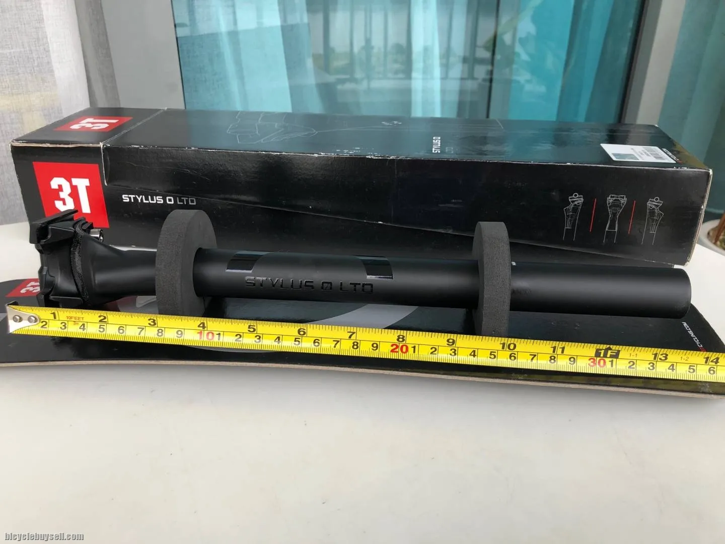 SOLD 3T Stylus 0 Ltd Stealth Seatpost