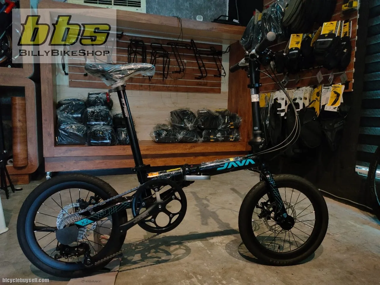 JAVA X2 FOLDING BIKE 349 9SPEED
