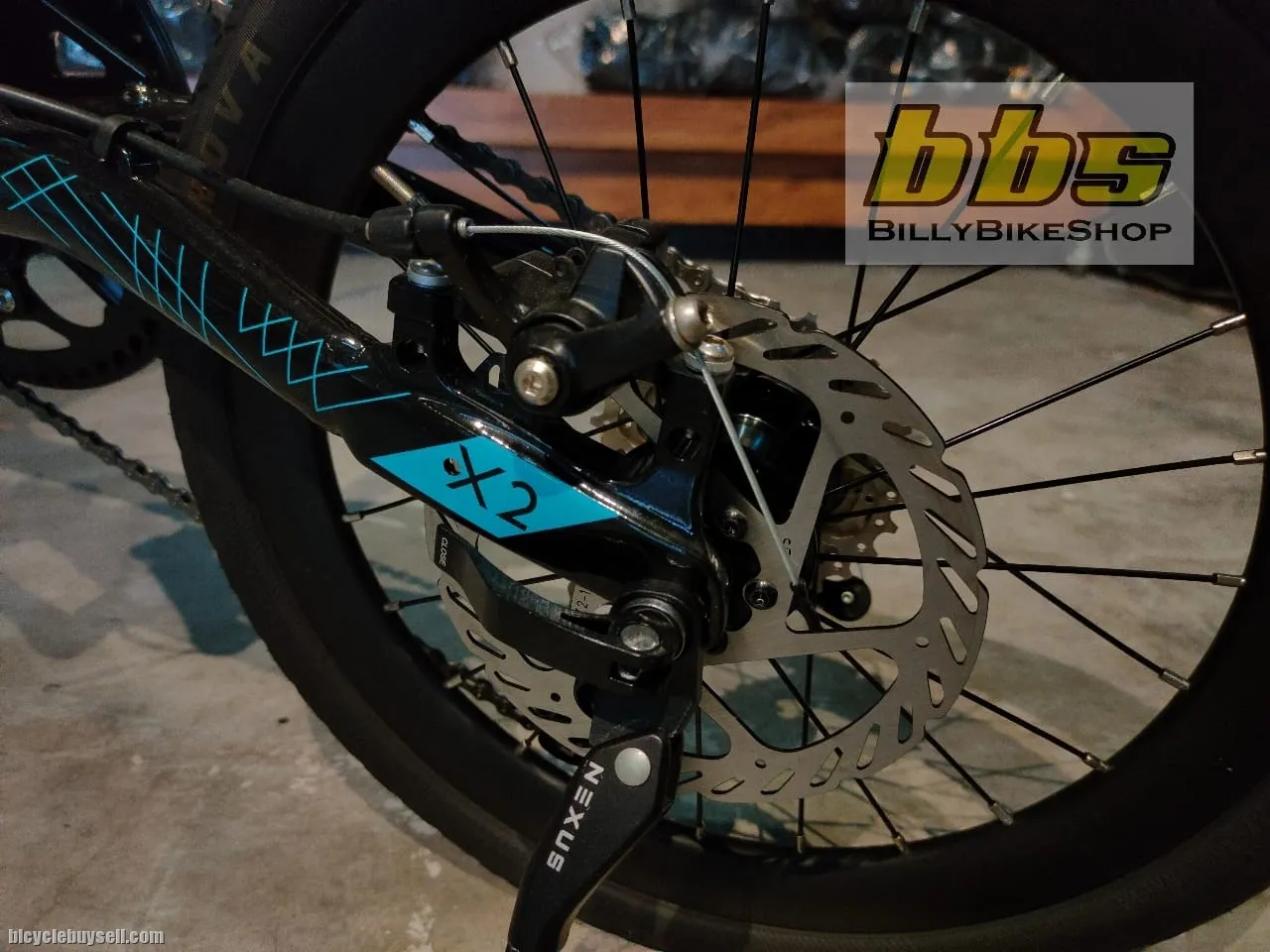 JAVA X2 FOLDING BIKE 349 9SPEED