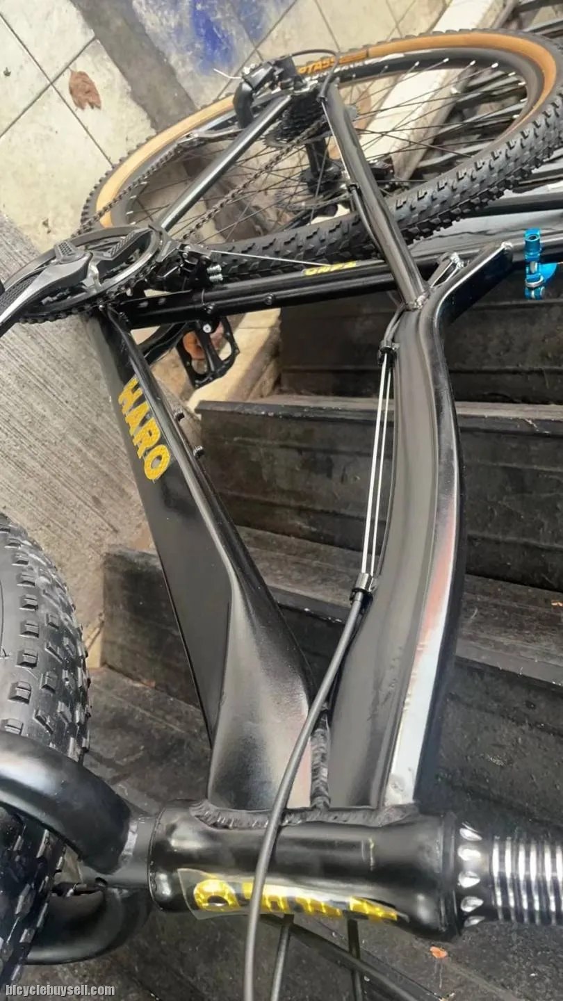 Haro Alloy Frame Retro Bike Front Fat Wheel Bike