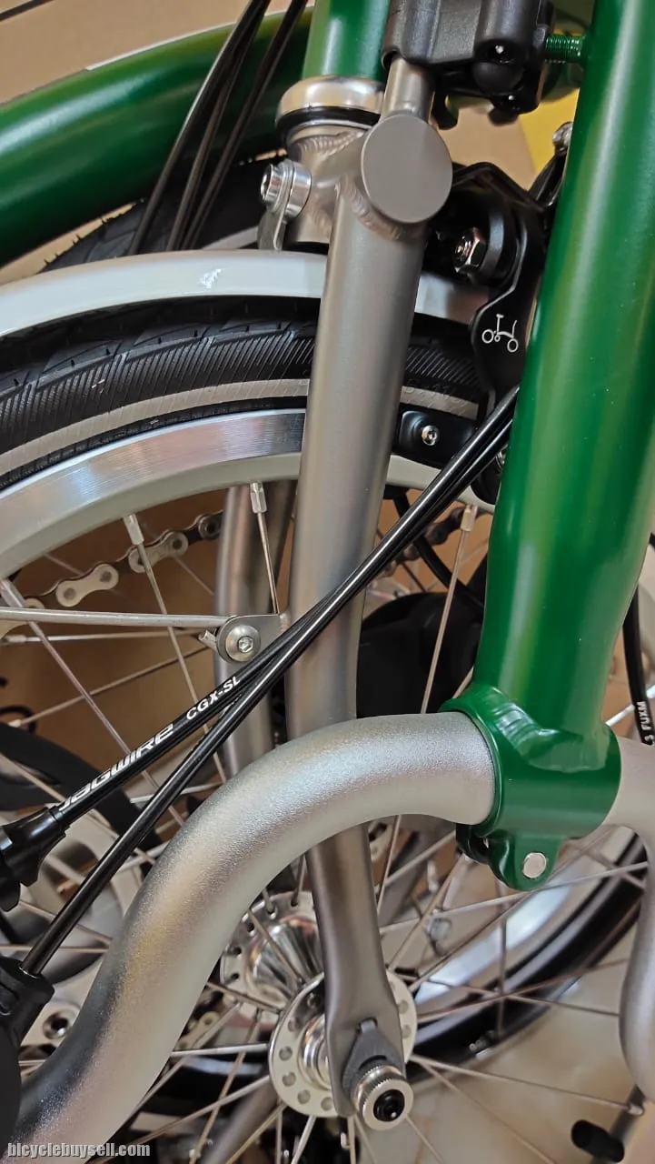 Brompton Racing Green M6LX (6 Speed) SUPERLIGHT - NOS ( Ready Stock )