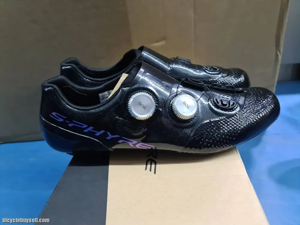 Shimano SH-RC9S (46) Wide (Black) 2023 Brand New !!