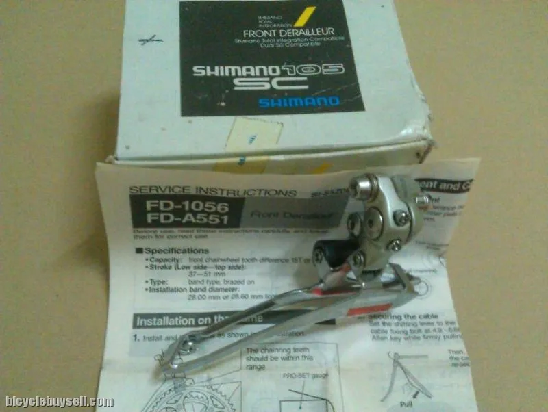 Shimano 105 FD Braze On - Model FD-1056 NOS Vintage