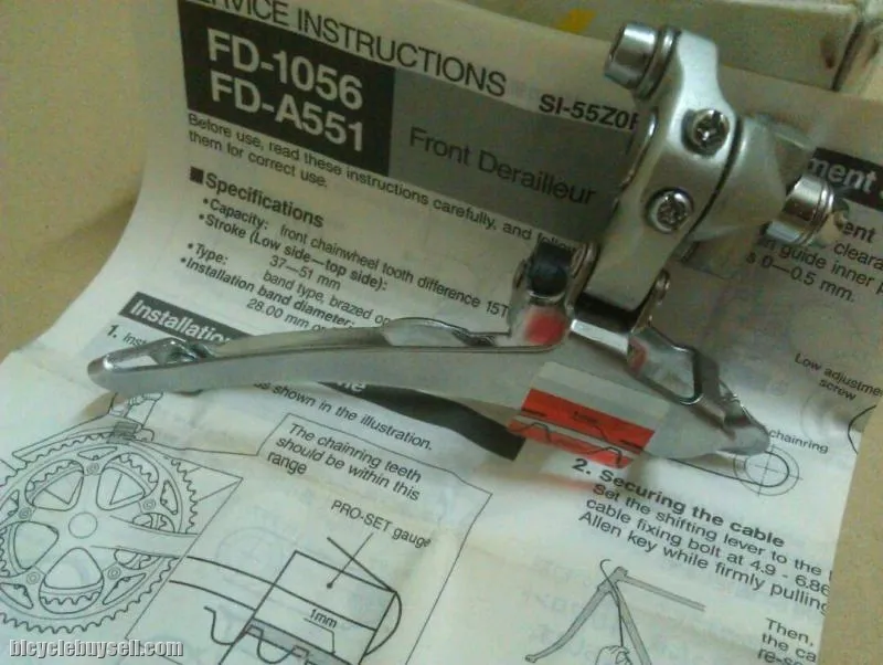 Shimano 105 FD Braze On - Model FD-1056 NOS Vintage