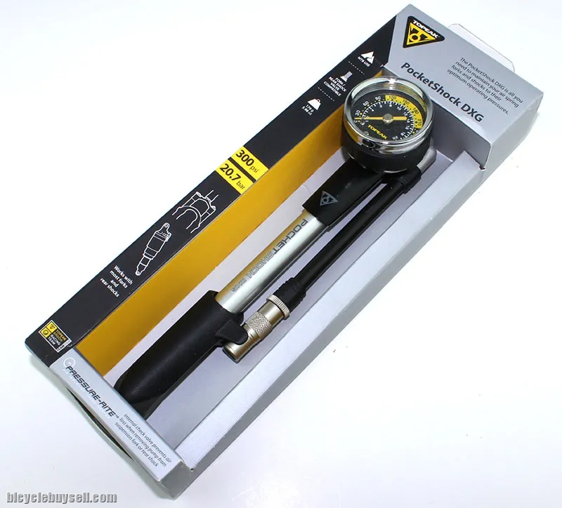Topeak PocketShock DXG Shock Pump 300Psi