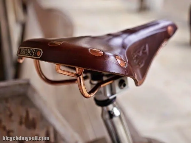 BROOKS B17 SPECIAL COPPER LEATHER SADDLE MADE IN ENGLAND TOURING COMMUTING LONG DISTANCE
