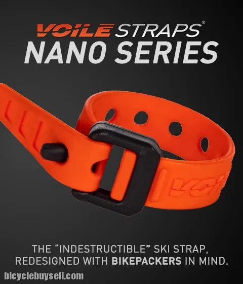 VOILE STRAPS NANO SERIES 6" 9" 12" NYLON BUCKLE ONE STRAPS A MILLION USES MADE IN USA
