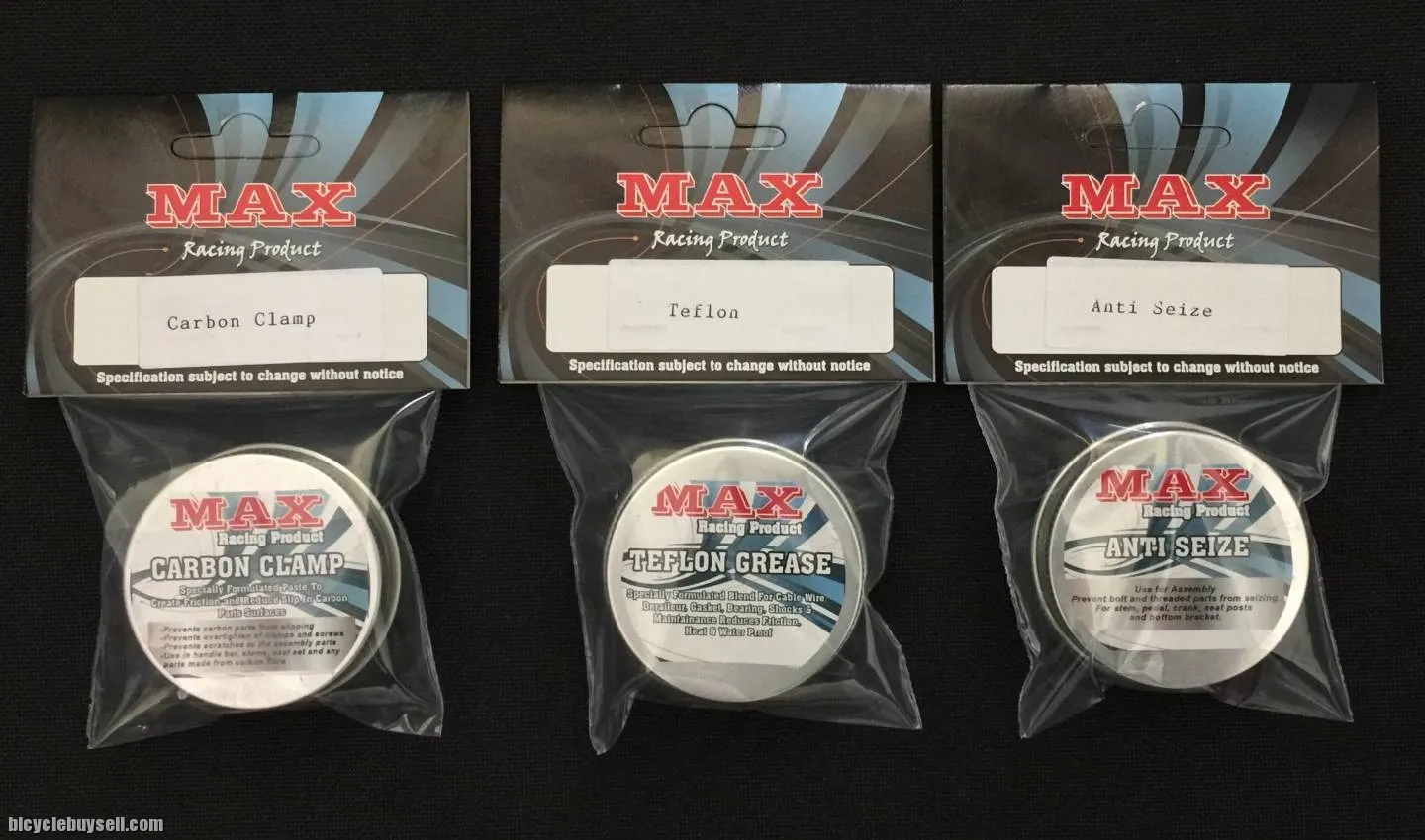 MAX Combo Grease for bicycle maintainance