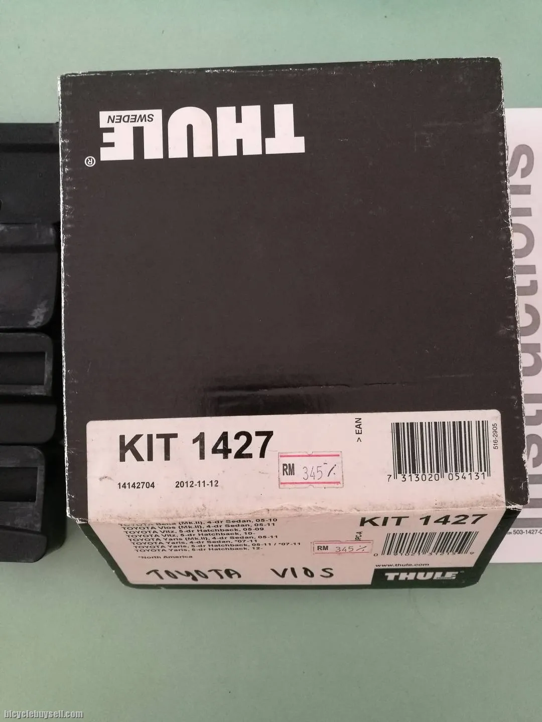 Sold - Thule - Original rapid kit foot pack (1427)