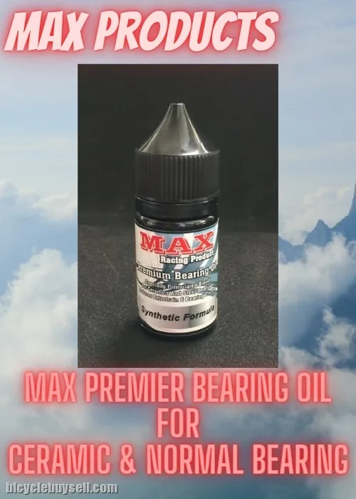 MAX Premium High Speed Bearing Oil