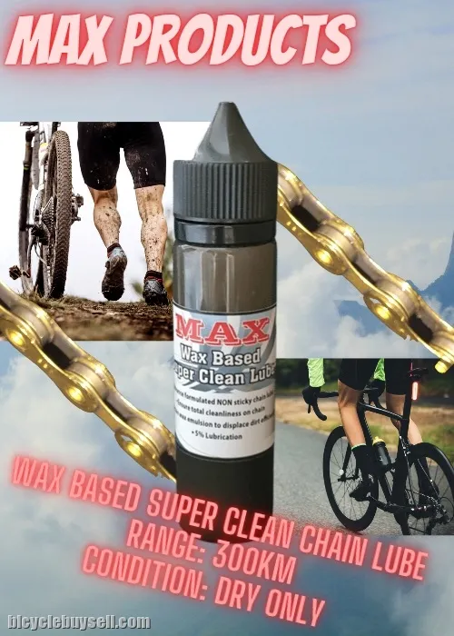 MAX Super Clean WAX Based Chain Lube
