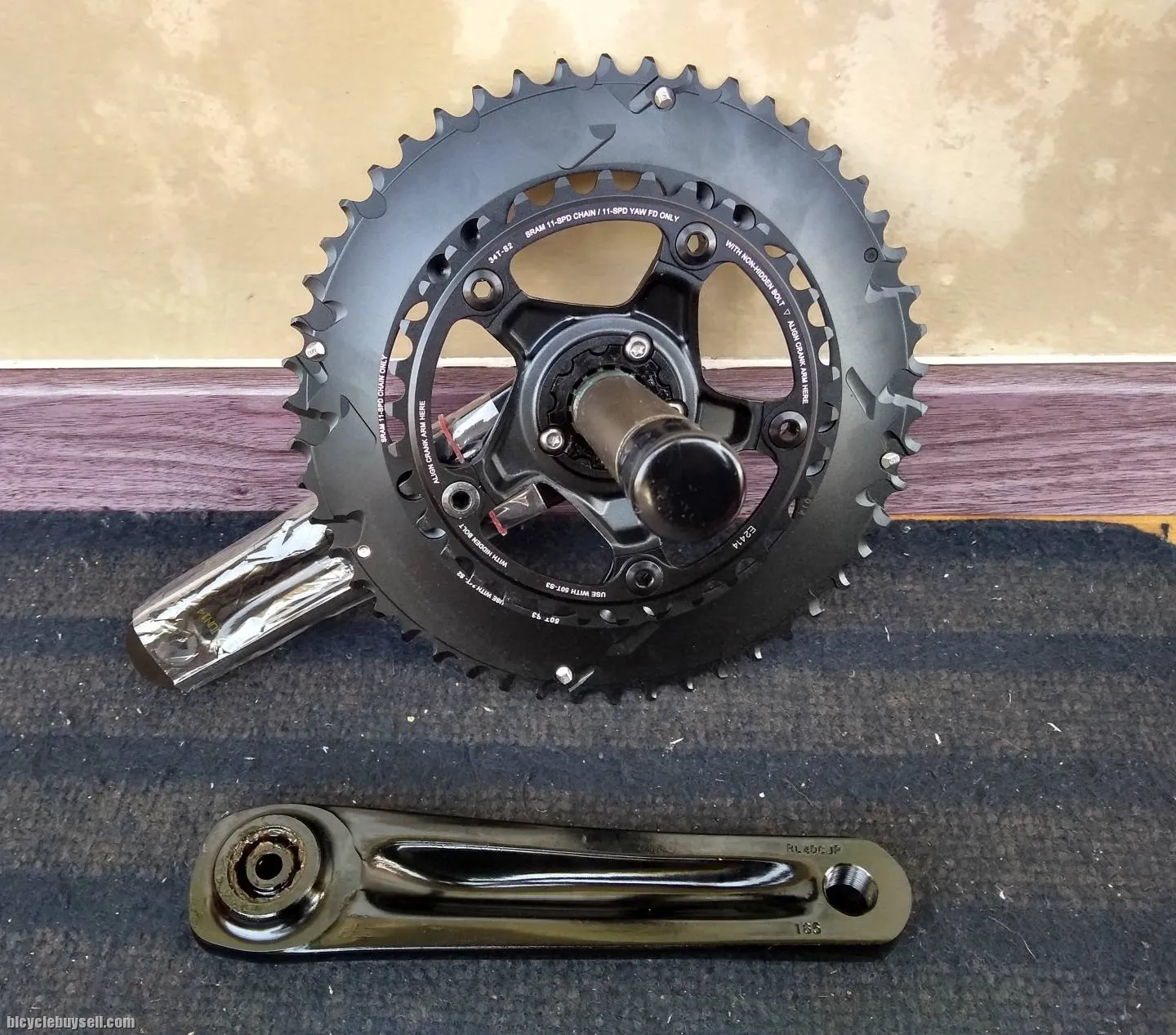 SOLD- SRAM RIVAL 22 165mm 50x34