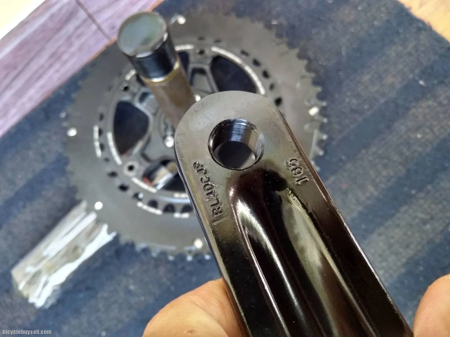 SOLD- SRAM RIVAL 22 165mm 50x34