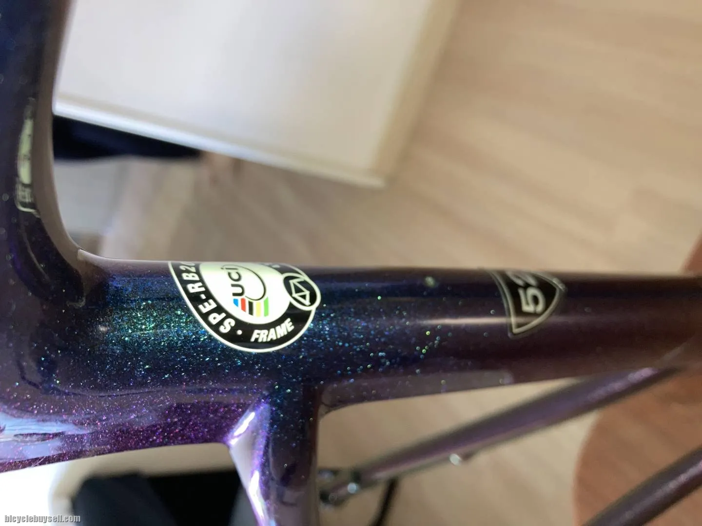 (SOLD)Sworks roubaix size 52 frameset only