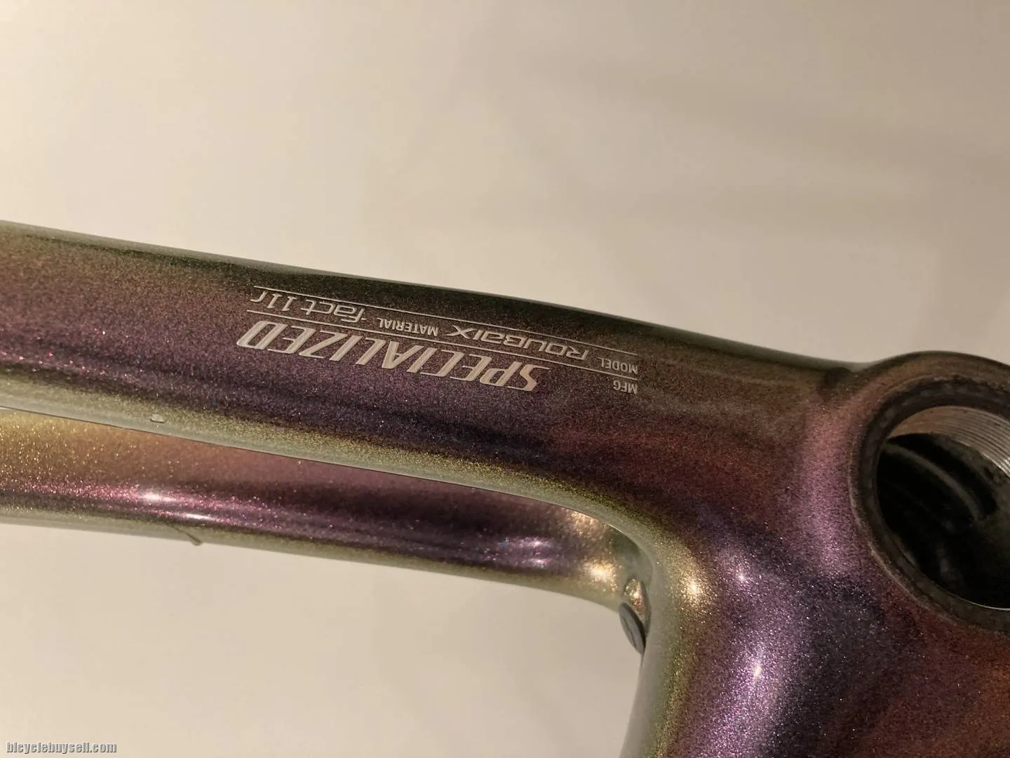 (SOLD)Sworks roubaix size 52 frameset only