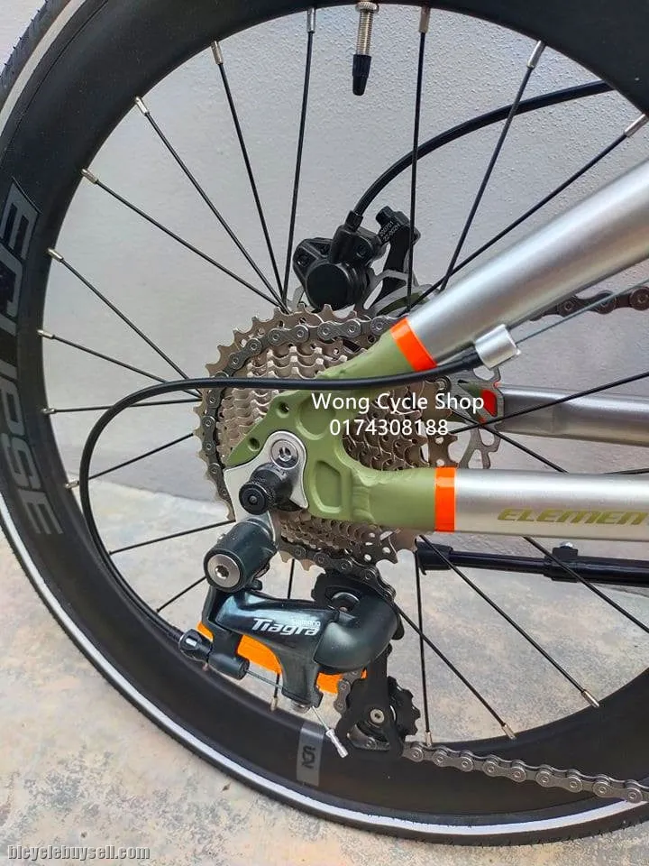Camp Ecosmo Shimano Tiagra 1x10 spd Foldingbike