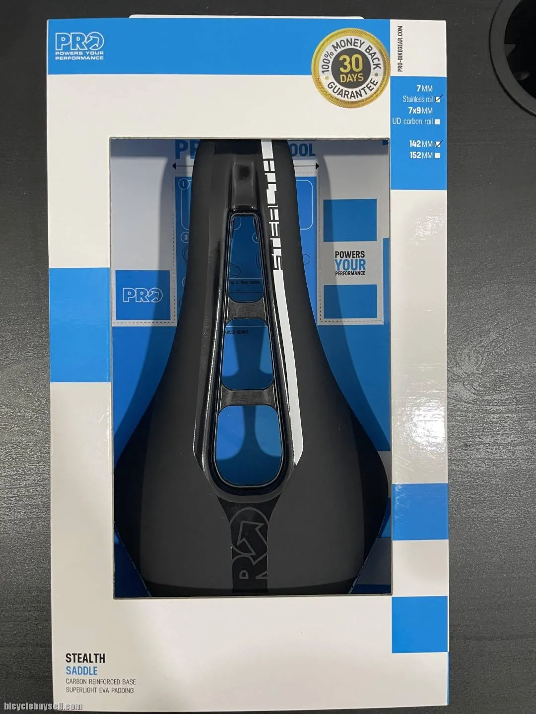 Pro Stealth Saddle 142mm