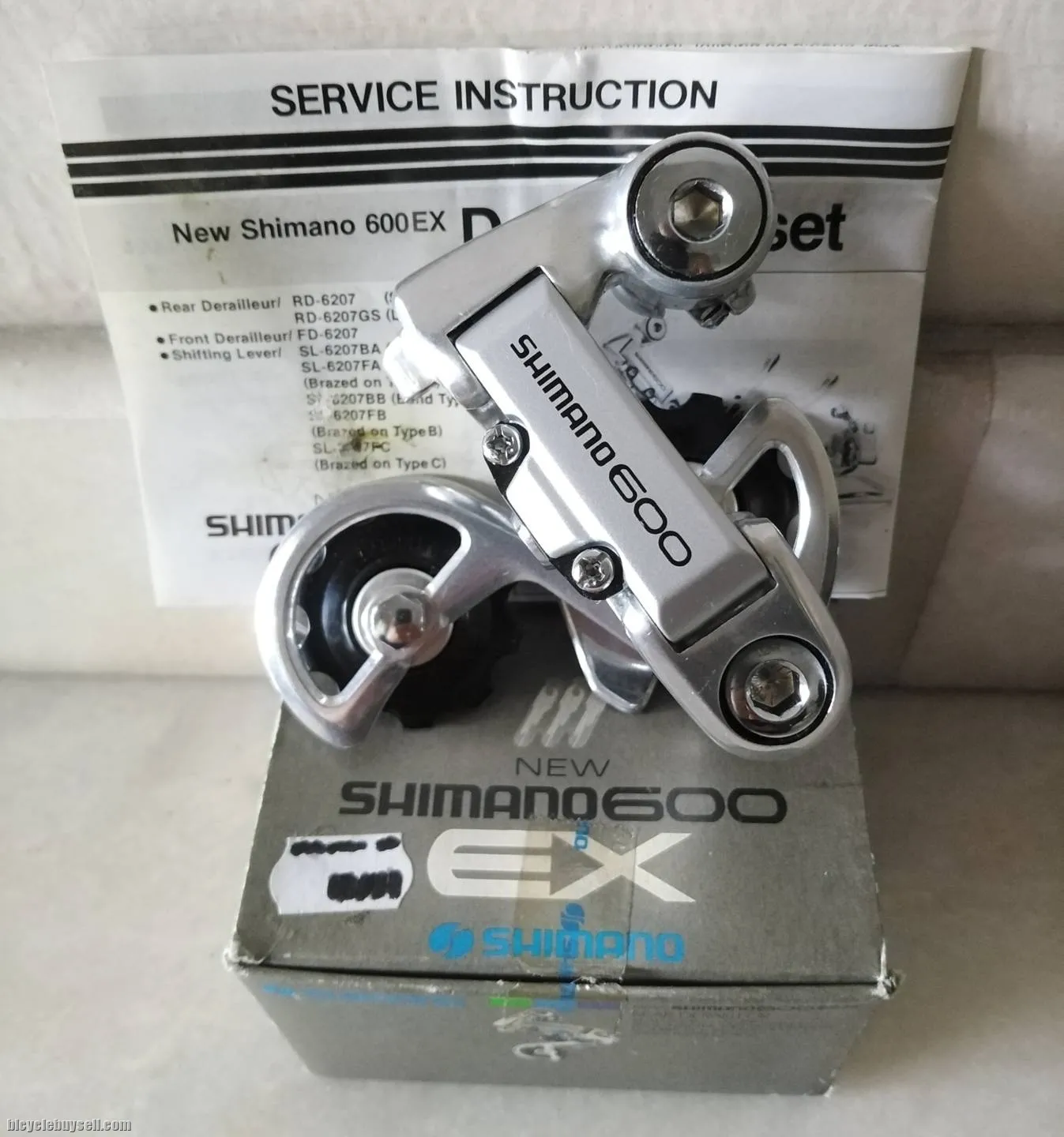 Shimano 600 Model 6207 Rear Derailleur NIB Vintage